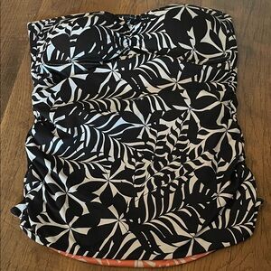 Tommy Bahama Black and White Tropical One Piece Swimsuit